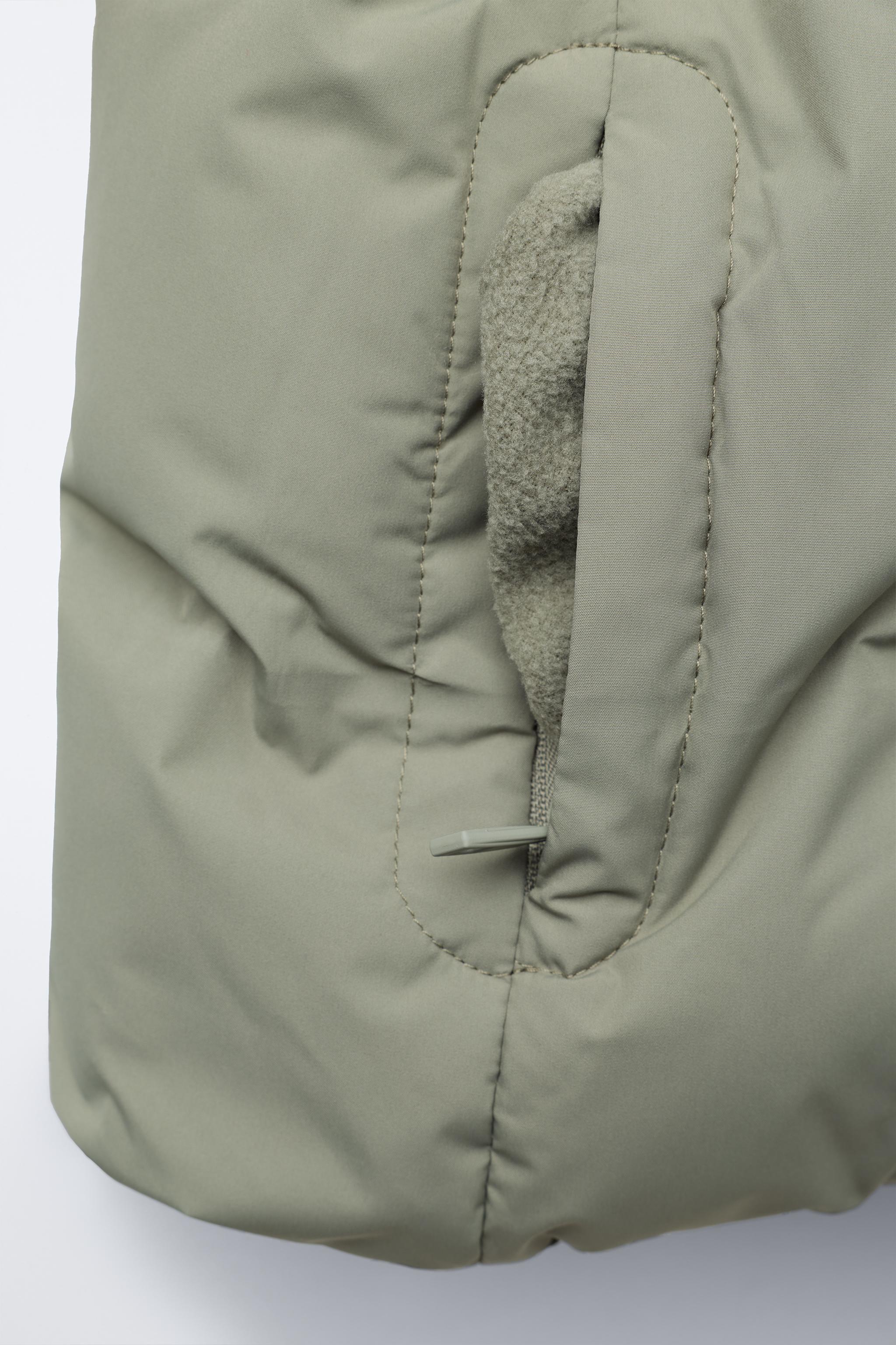 WATER REPELLENT HOODED PUFFER COAT